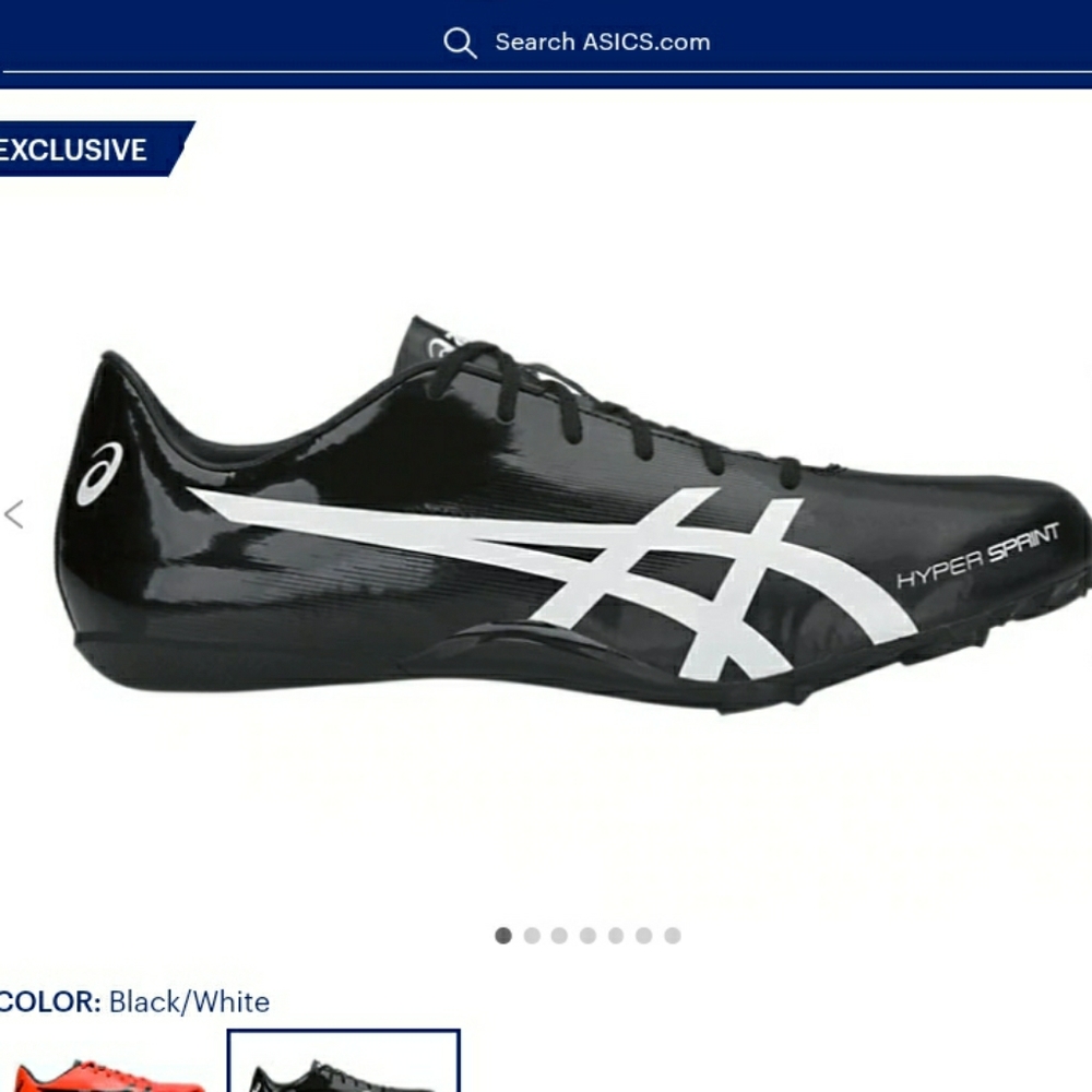 ASICS Track Shoes Hypersprint SEVEN...NIB